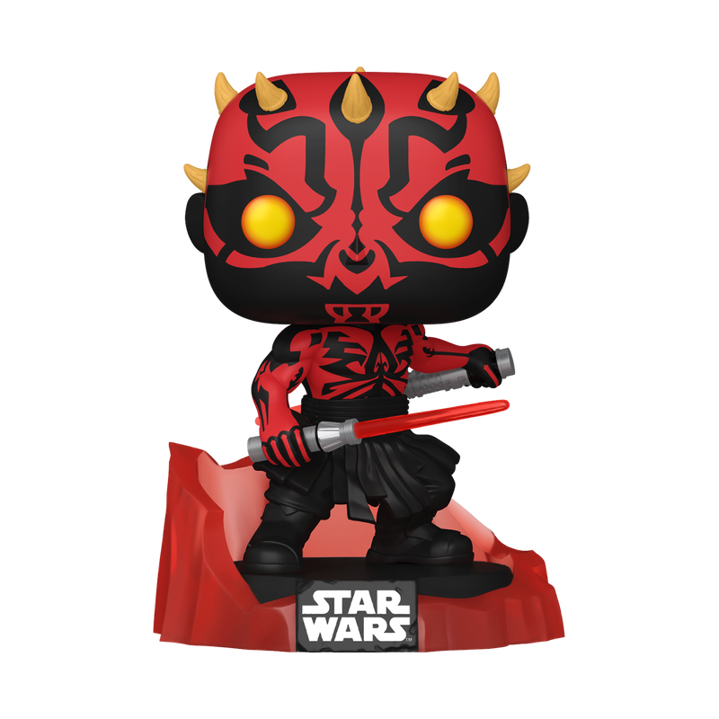 Darth Maul (Kyber Crystal) Funko Pop! #848 Supreme Limited Edition 9500 Pcs San Diego Comic-Con Shared stock photo out-of-box from Star Wars