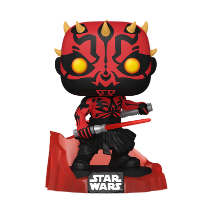 Darth Maul (Kyber Crystal) Funko Pop! #848 Supreme Limited Edition 9500 Pcs San Diego Comic-Con Shared stock photo out-of-box from Star Wars