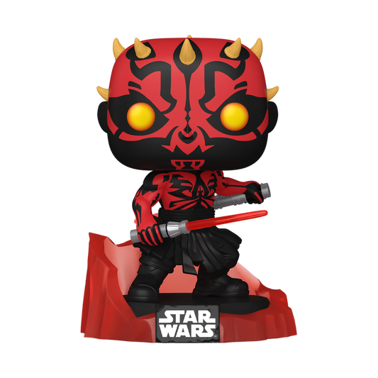 Darth Maul (Kyber Crystal) Funko Pop! #848 Supreme Limited Edition 9500 Pcs San Diego Comic-Con Shared stock photo out-of-box from Star Wars