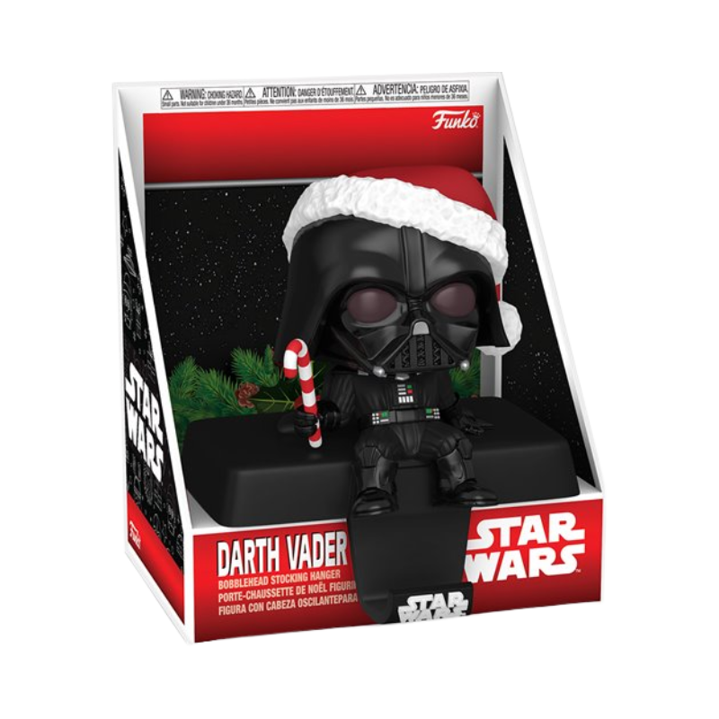 Darth Vader Edge Sitter Funko Pop in box packaging from Star Wars