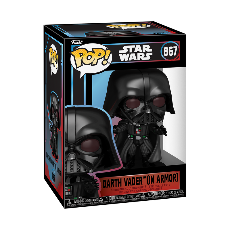 Darth Vader In Armor Funko Pop! #867 stock photo in-box from Star Wars