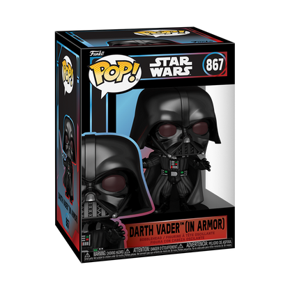 Darth Vader In Armor Funko Pop! #867 stock photo in-box from Star Wars