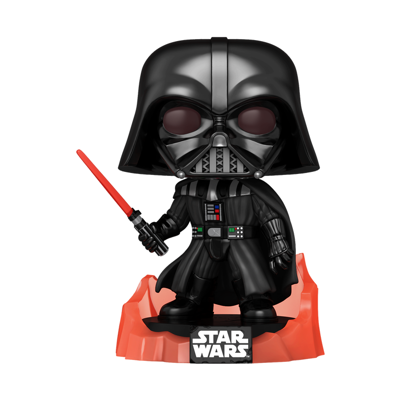 Stock photo of Star Wars Funko Pop! Darth Vader (Kyber Crystal) #860 Supreme NYCC 2026 edition out of box.