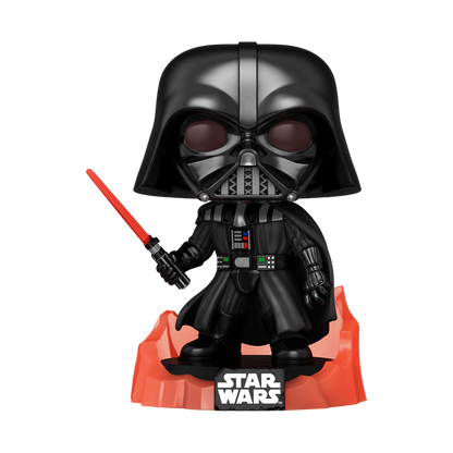 Stock photo of Star Wars Funko Pop! Darth Vader (Kyber Crystal) #860 Supreme NYCC 2026 edition out of box.