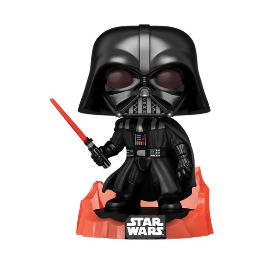 Stock photo of Star Wars Funko Pop! Darth Vader (Kyber Crystal) #860 Supreme NYCC 2026 edition out of box.
