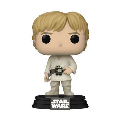 Luke Skywalker Funko Pop! #594 stock photo out-of-box from Star Wars Episode IV A New Hope