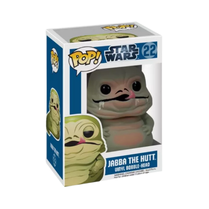 Jabba the Hutt Funko Pop! #22 stock photo in-box from Star Wars