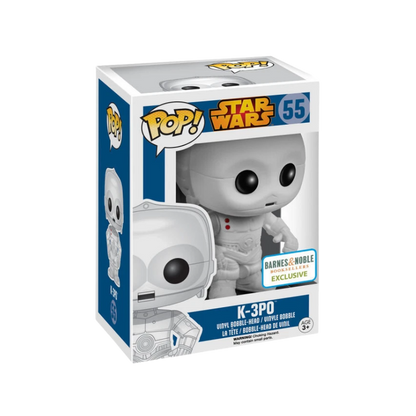 K-3PO Funko Pop! #55 Barnes & Noble Exclusive stock photo in-box from Star Wars