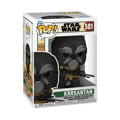 Krrsantan Funko Pop! #581 stock photo in-box from Star Wars The Book of Boba Fett