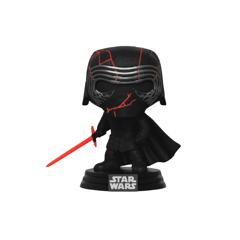 Kylo Ren Supreme Leader Funko Pop! #308 Target Exclusive Glow stock photo out-of-box from Star Wars The Rise of Skywalker