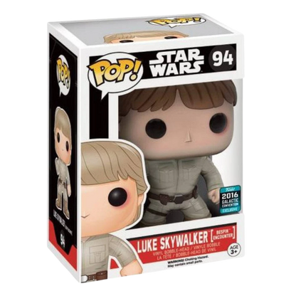 Luke Skywalker Bespin Encounter Funko Pop! #94 Galactic Convention 2016 Exclusive stock photo in-box from Star Wars
