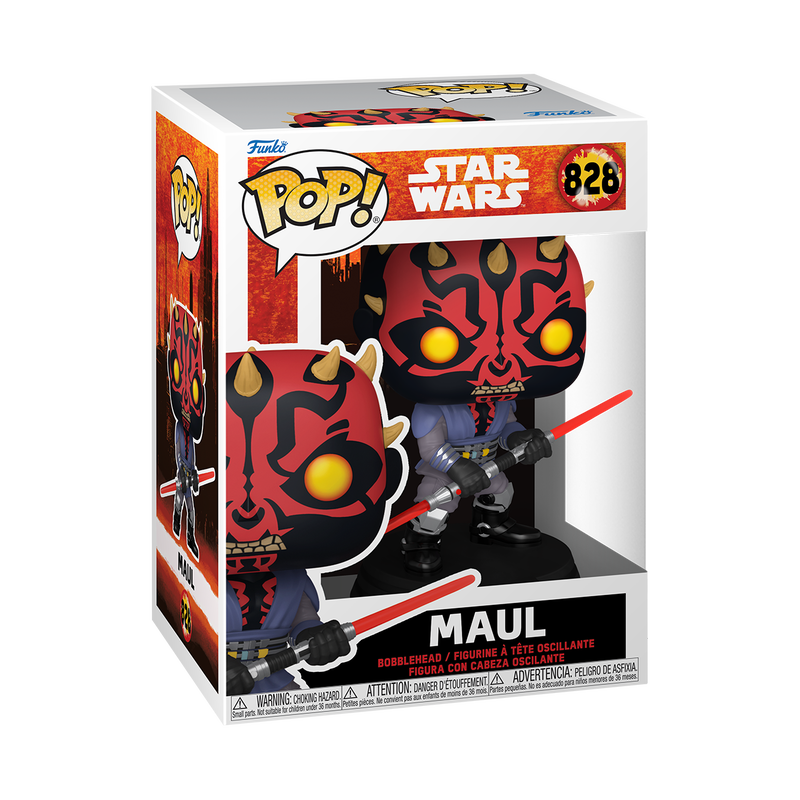 Maul Funko Pop! #828 stock photo in-box Star Wars