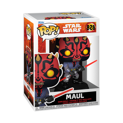 Maul Funko Pop! #828 stock photo in-box Star Wars