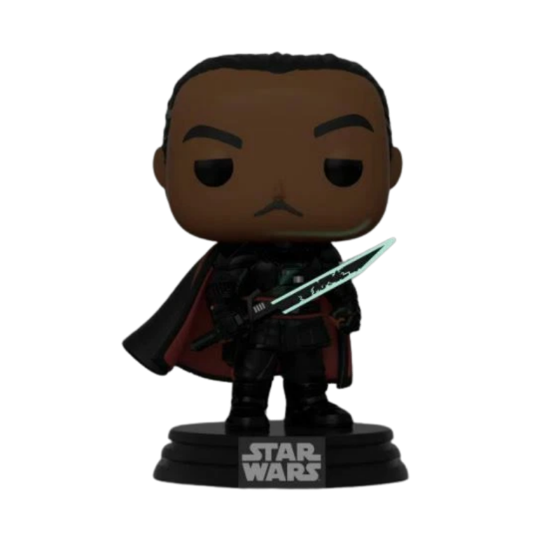 Moff Gideon Funko Pop! #380 Target Exclusive Glow glow-in-the-dark stock photo out-of-box from Star Wars The Mandalorian