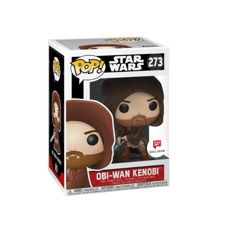 Obi-Wan Kenobi Funko Pop! #273 Walgreens Exclusive stock photo in-box from Star Wars