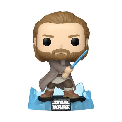 Stock photo of Star Wars Funko Pop! Obi-Wan Kenobi (Kyber Crystal) #861 Supreme NYCC 2026 edition out of box.
