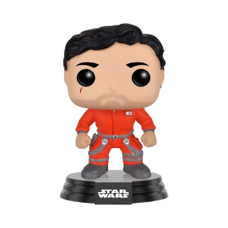 Poe Dameron X-Wing Jumpsuit Funko Pop! #120 FYE Exclusive stock photo out-of-box from Star Wars