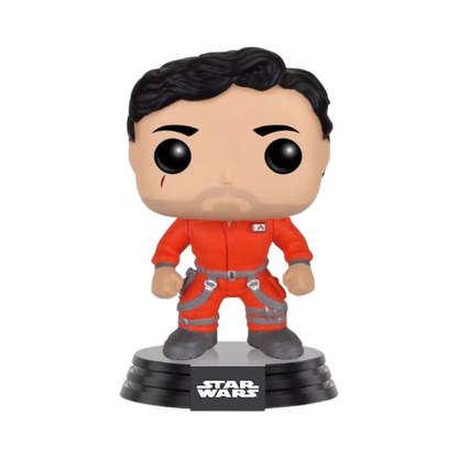 Poe Dameron X-Wing Jumpsuit Funko Pop! #120 FYE Exclusive stock photo out-of-box from Star Wars