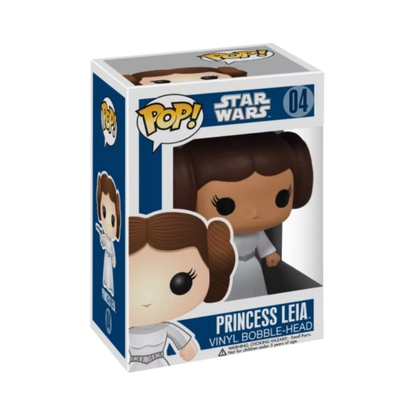 Princess Leia Funko Pop! #04 stock photo in-box from Star Wars