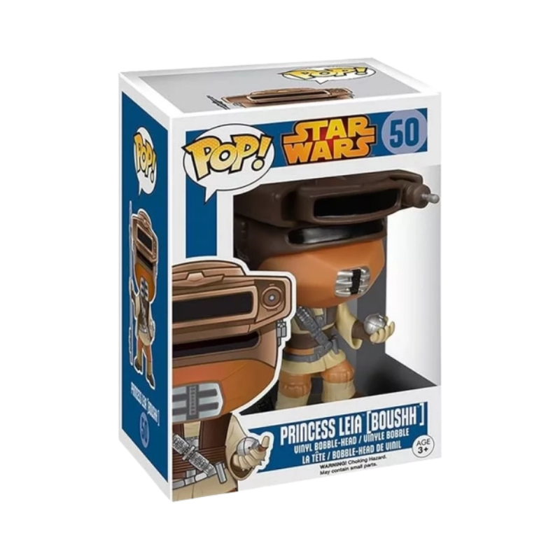Princess Leia Boushh Funko Pop! #50 stock photo in-box from Star Wars