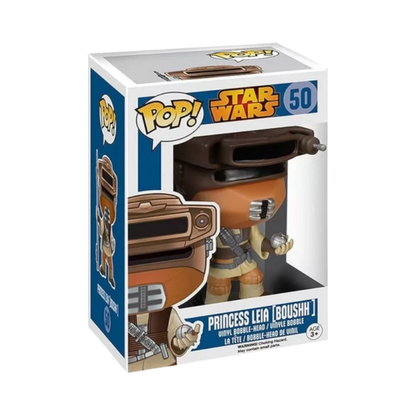 Princess Leia Boushh Funko Pop! #50 stock photo in-box from Star Wars