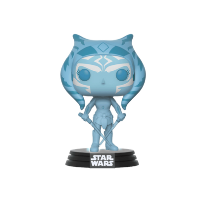 Ahsoka Funko Pop! #130 Glow Los Angeles Comic Con Exclusive stock photo out-of-box from Star Wars Rebels