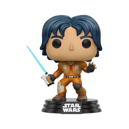 Ezra Bridger Funko Pop! #134 stock photo out-of-box from Star Wars Rebels