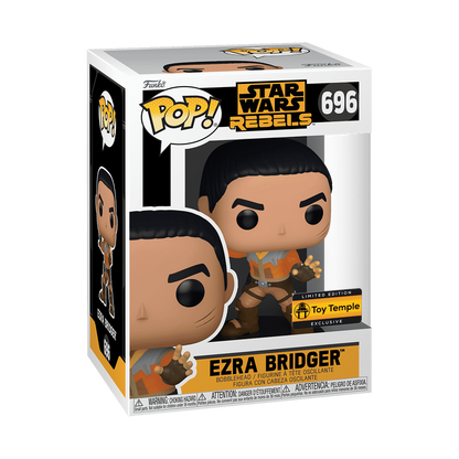 Ezra Bridger Funko Pop! #696 Toy Temple Exclusive Limited Edition 5000 Pcs stock photo in-box from Star Wars Rebels