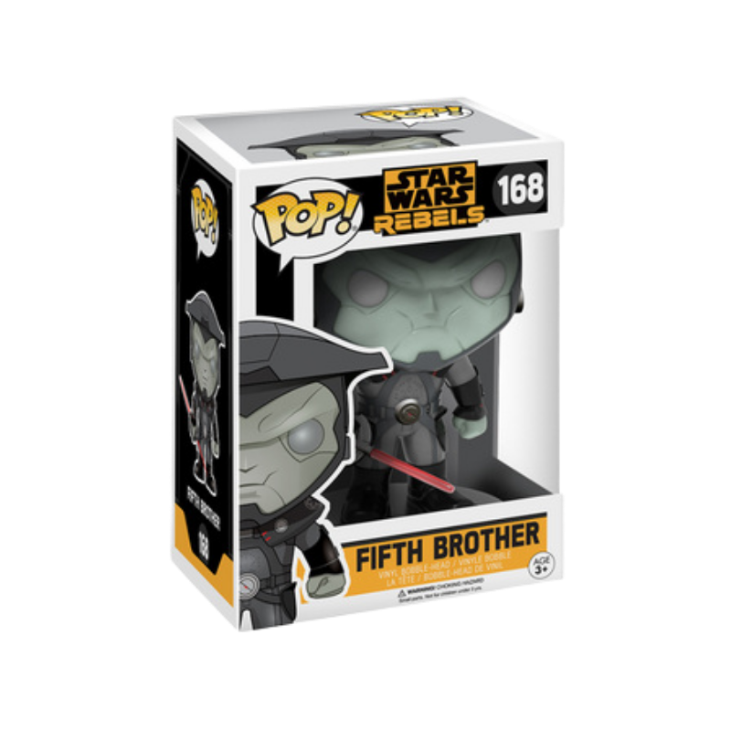 Fifth Brother Funko Pop! #168 stock photo in-box from Star Wars Rebels
