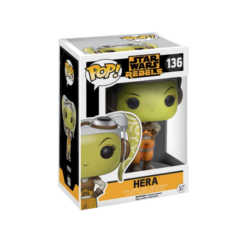 Hera Funko Pop! #136 stock photo in-box from Star Wars Rebels