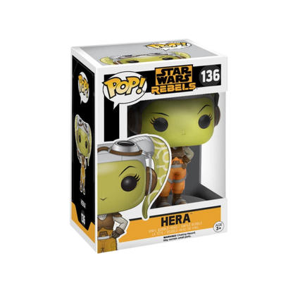 Hera Funko Pop! #136 stock photo in-box from Star Wars Rebels
