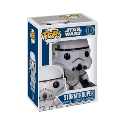 Stormtrooper Funko Pop! #05 stock photo in-box from Star Wars