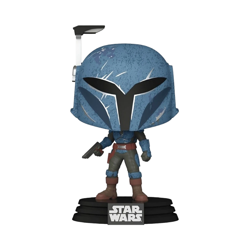 Koska Reeves Funko Pop! #489 Specialty Series stock photo out-of-box from Star Wars: The Mandalorian