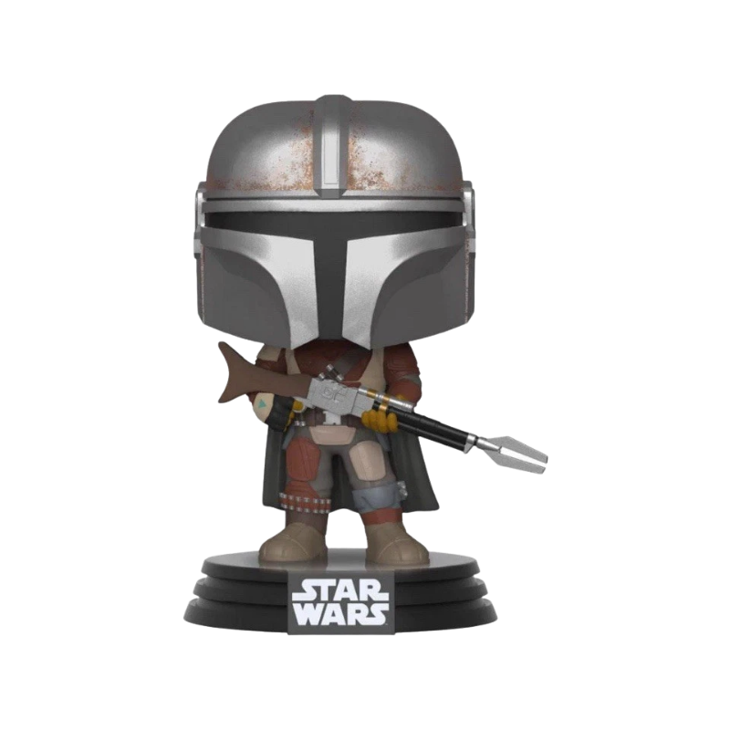 The Mandalorian Funko Pop! #326 stock photo out-of-box from Star Wars: The Mandalorian