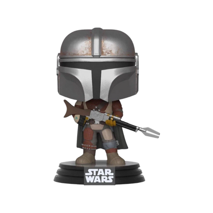The Mandalorian Funko Pop! #326 stock photo out-of-box from Star Wars: The Mandalorian