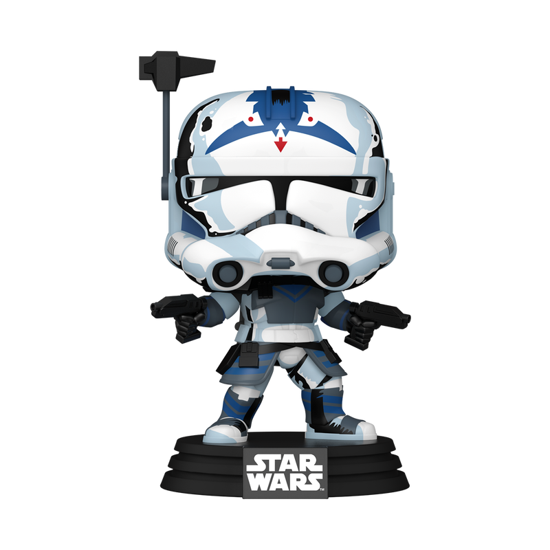Storm Trooper Retro Star Wars Funko Pop Figure Holding Two E-11 Blaster Rifles