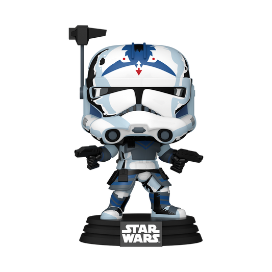 Storm Trooper Retro Star Wars Funko Pop Figure Holding Two E-11 Blaster Rifles
