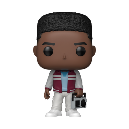 Lucas Sinclair with Boombox Funko Pop! #1785 vinyl figure out of box from Stranger Things