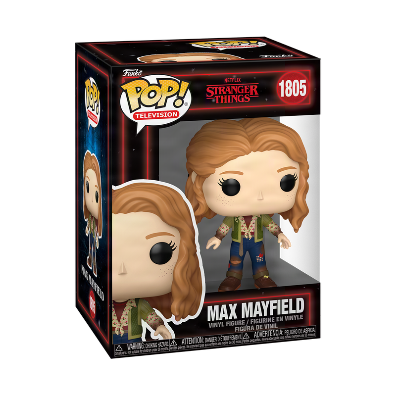 Max Mayfield Funko Pop! #1805 stock photo in-box Stranger Things