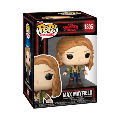 Max Mayfield Funko Pop! #1805 stock photo in-box Stranger Things
