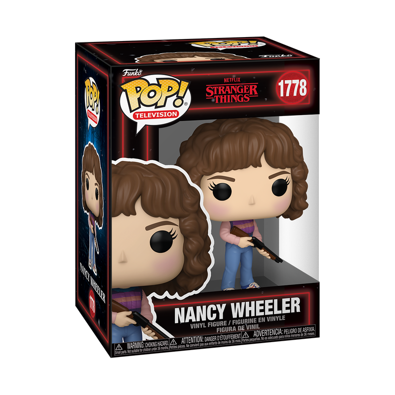 Nancy Wheeler Funko Pop! #1778 in box packaging from Stranger Things
