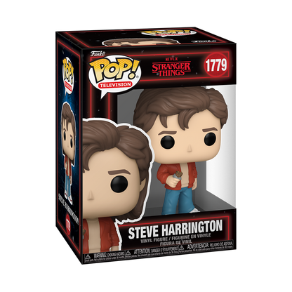 Steve Harrington Funko Pop! #1779 in box packaging from Stranger Things