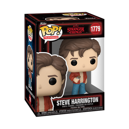 Steve Harrington Funko Pop! #1779 in box packaging from Stranger Things