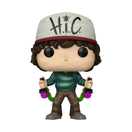 Dustin Funko Pop! #2462 stock photo out-of-box from Stranger Things Tales from '85