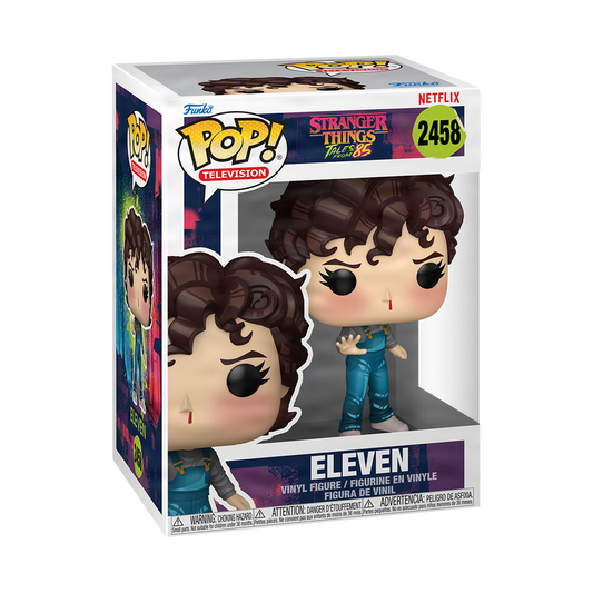 Eleven Funko Pop! #2458 stock photo in-box from Stranger Things Tales from '85