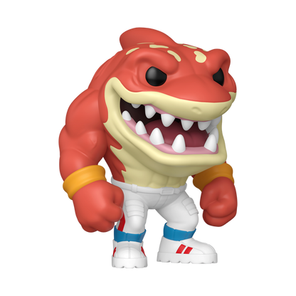 Funko Pop! Street Sharks Big Slammu #1710 figure shown outside the packaging
