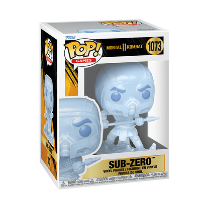 Sub-Zero Mortal Kombat 11 Funko Pop Packaging