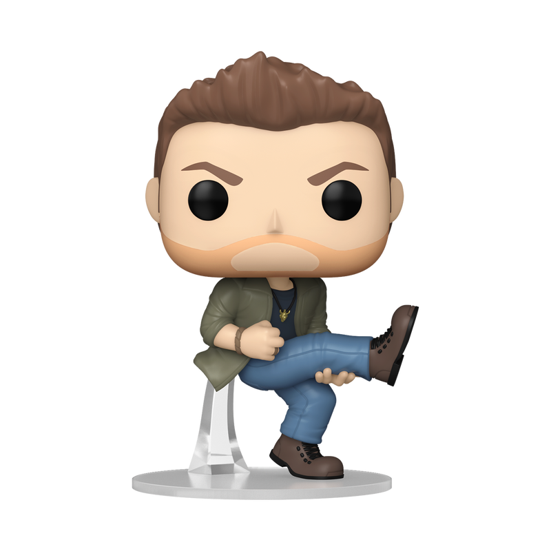 Dean Winchester Eye of the Tiger Funko Pop! #1637 Exclusive stock photo out-of-box from Supernatural