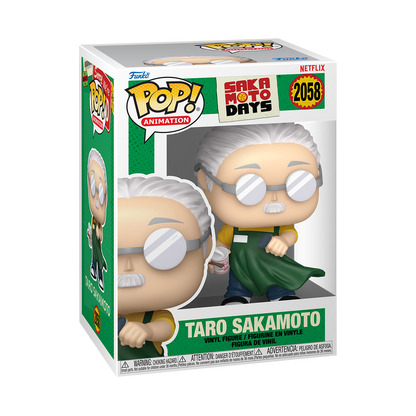 Funko Pop! Netflix Sakamoto Days Taro Sakamoto #2058 Funko Pop box packaging front view