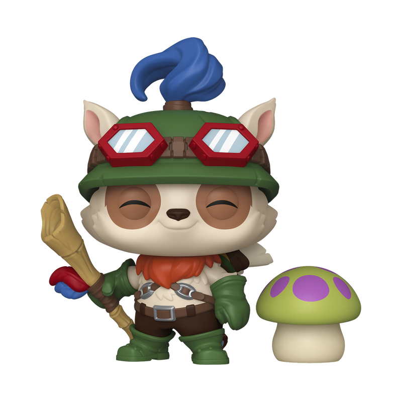 Funko Pop! League of Legends Teemo with Mushroom #1138 figure out of box